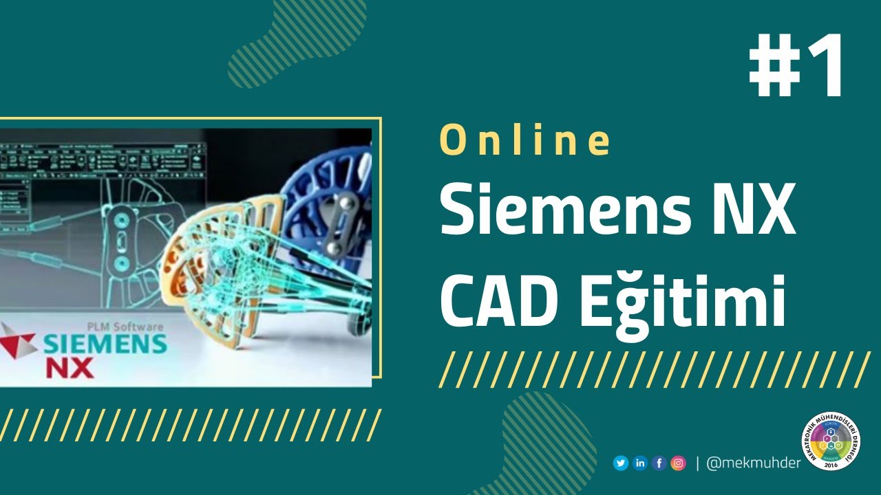Siemens NX CAD Eğitimi - Part 1